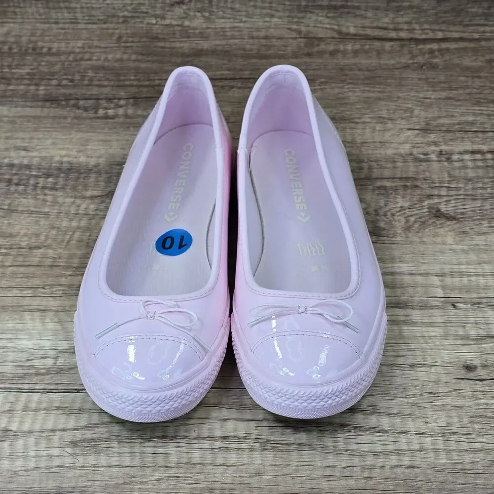 Converse Chuck Taylor All Star Dainty Ballerina Women's 10 Pink Patent Leather